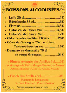smoothie frais galettes crêperie jus de fruits châtelaillon plage fait maison